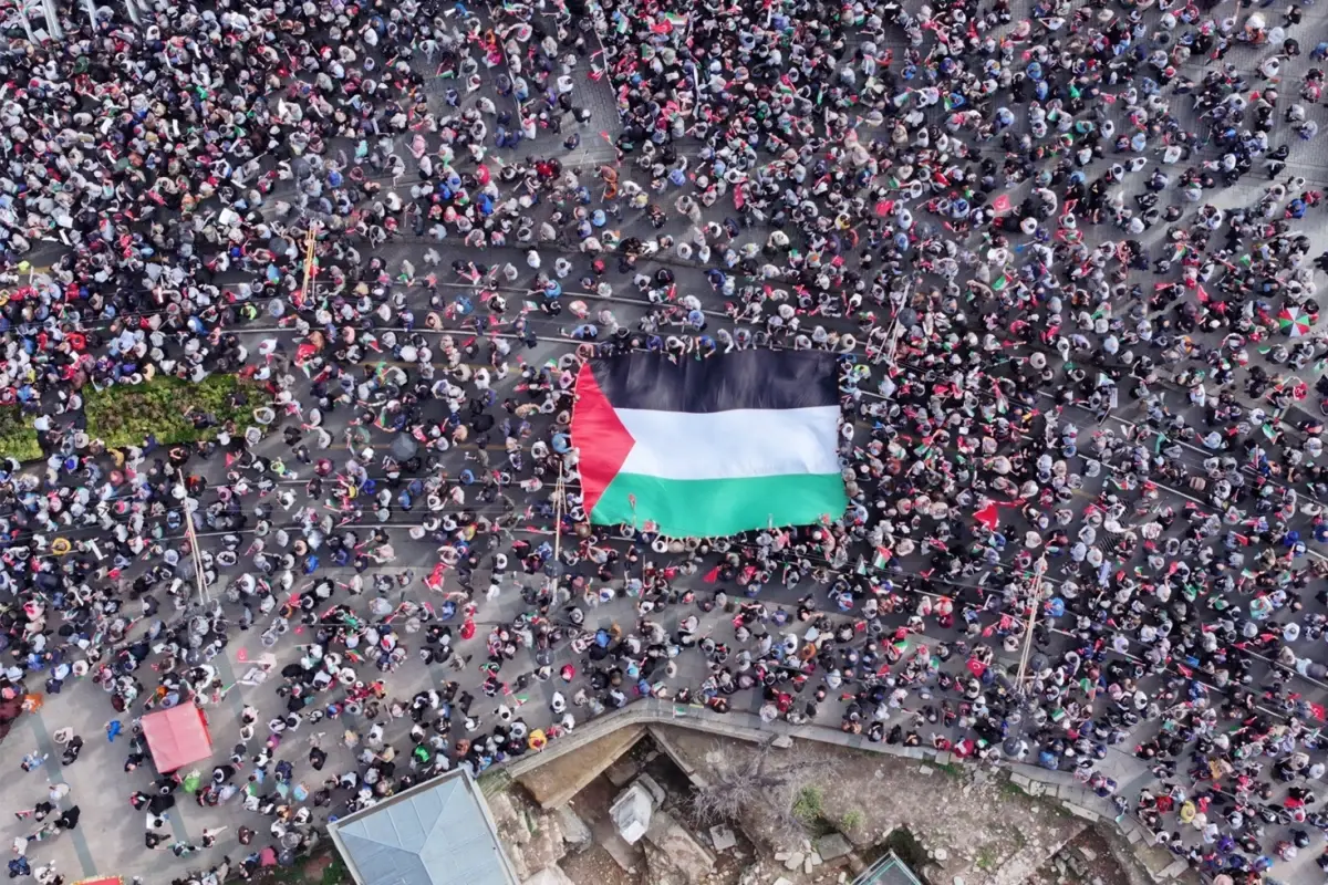 istanbul ankara ve izmirde binlerce kisi gazze icin yuruyor y6yEdK2e