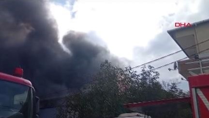 istanbul atasehirde fabrika yangini 7a4YCF1E