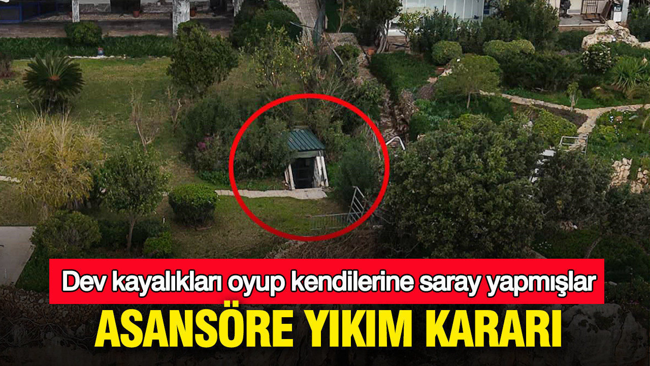 Antalya’da Kaçak Yapılar İçin Yıkım Kararı: Falezlere Gizlice Asansör İnşa Edilmiş