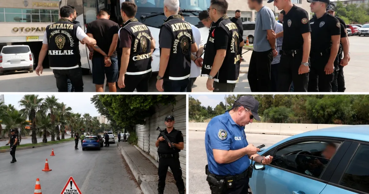 Antalyada gozaltina alinan 2 bin 23 supheliden 237si tutuklandi Oyl5PBEz